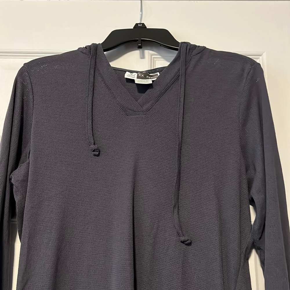 Insect/sunscreen repellent hoodie